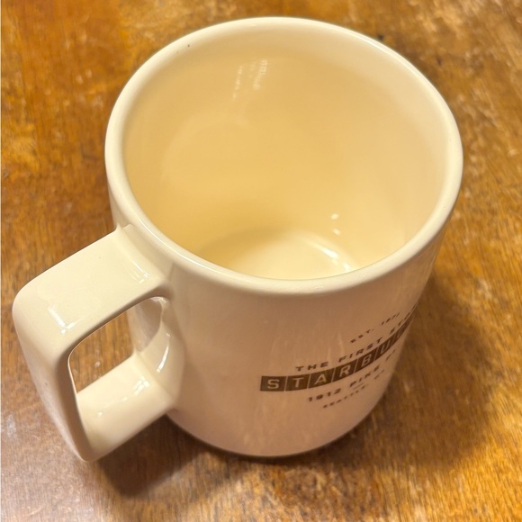 2015 Starbucks Pike Place The First Store Siren Mermaid Logo 14Oz Mug - Picture 5 of 7